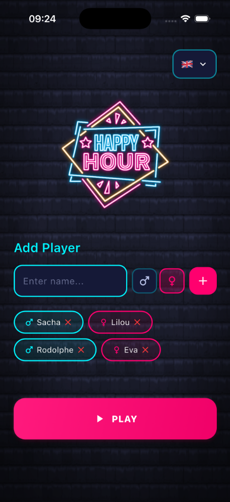 Happy Hour App Screenshot